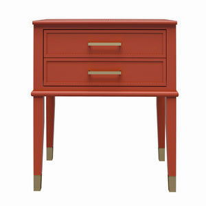 CosmoLiving Westerleigh End Table - Terracotta