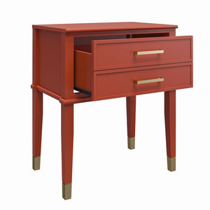 CosmoLiving Westerleigh End Table - Terracotta