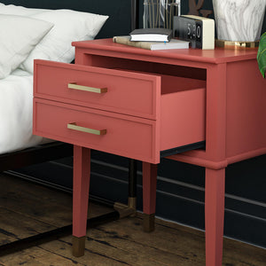 CosmoLiving Westerleigh End Table - Terracotta