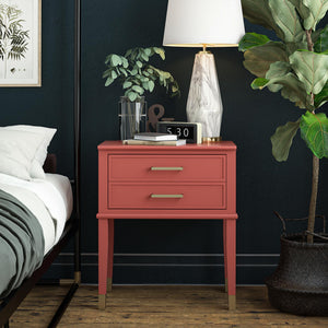 CosmoLiving Westerleigh End Table - Terracotta