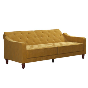 Novogratz Vintage Futon Sofa Bed - Mustard