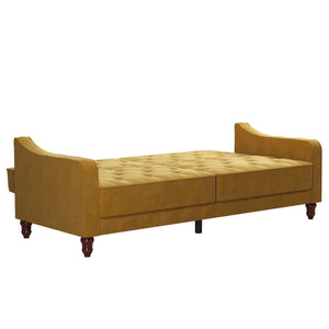 Novogratz Vintage Futon Sofa Bed - Mustard