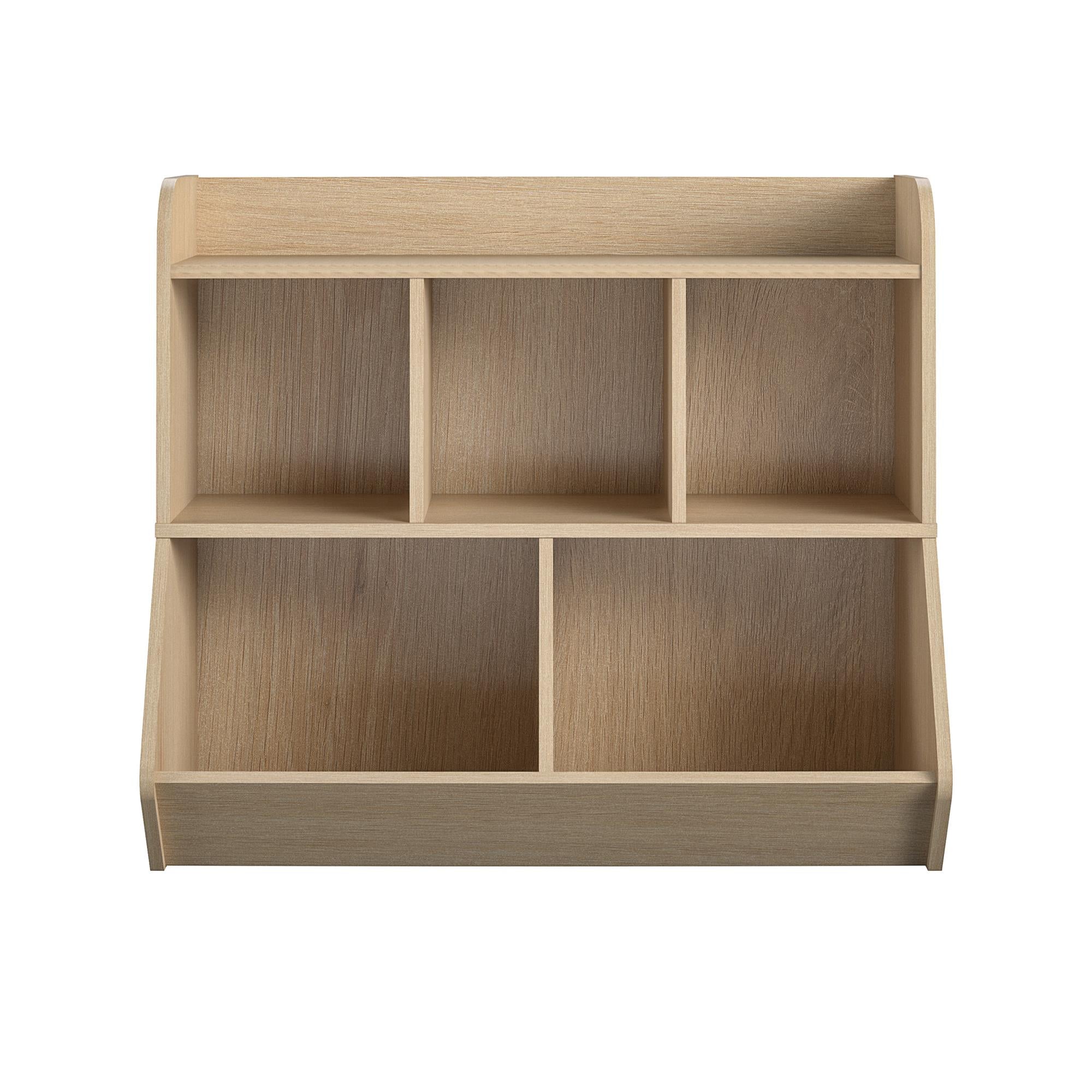 Ameriwood Home Tyler Kids Toy Storage Bookcase - Blonde Oak
