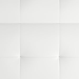 DHP Aria Futon Sofa Bed - White