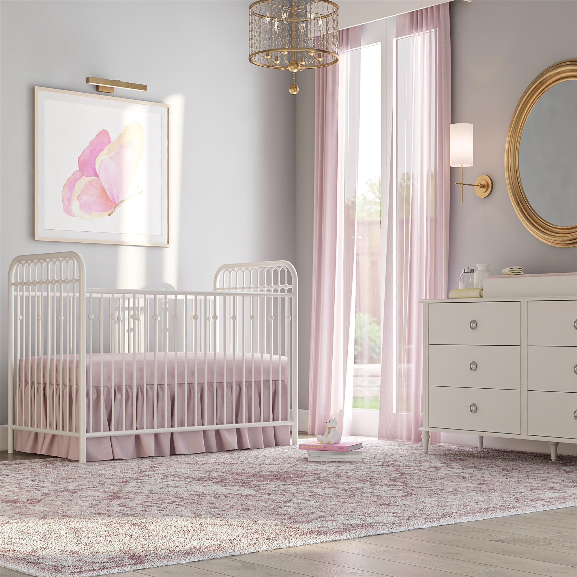 Rowan Valley Arden 6 Drawer White Kids' Dresser - White
