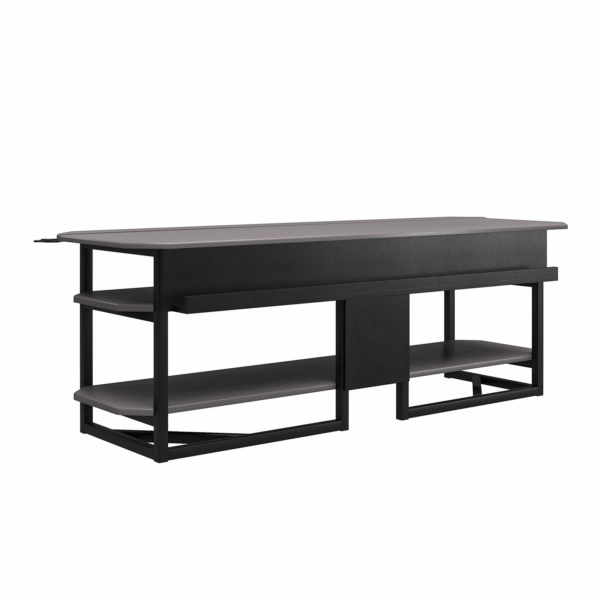 NTense Quest Gaming TV Stand for TVs up to 65" - Gray
