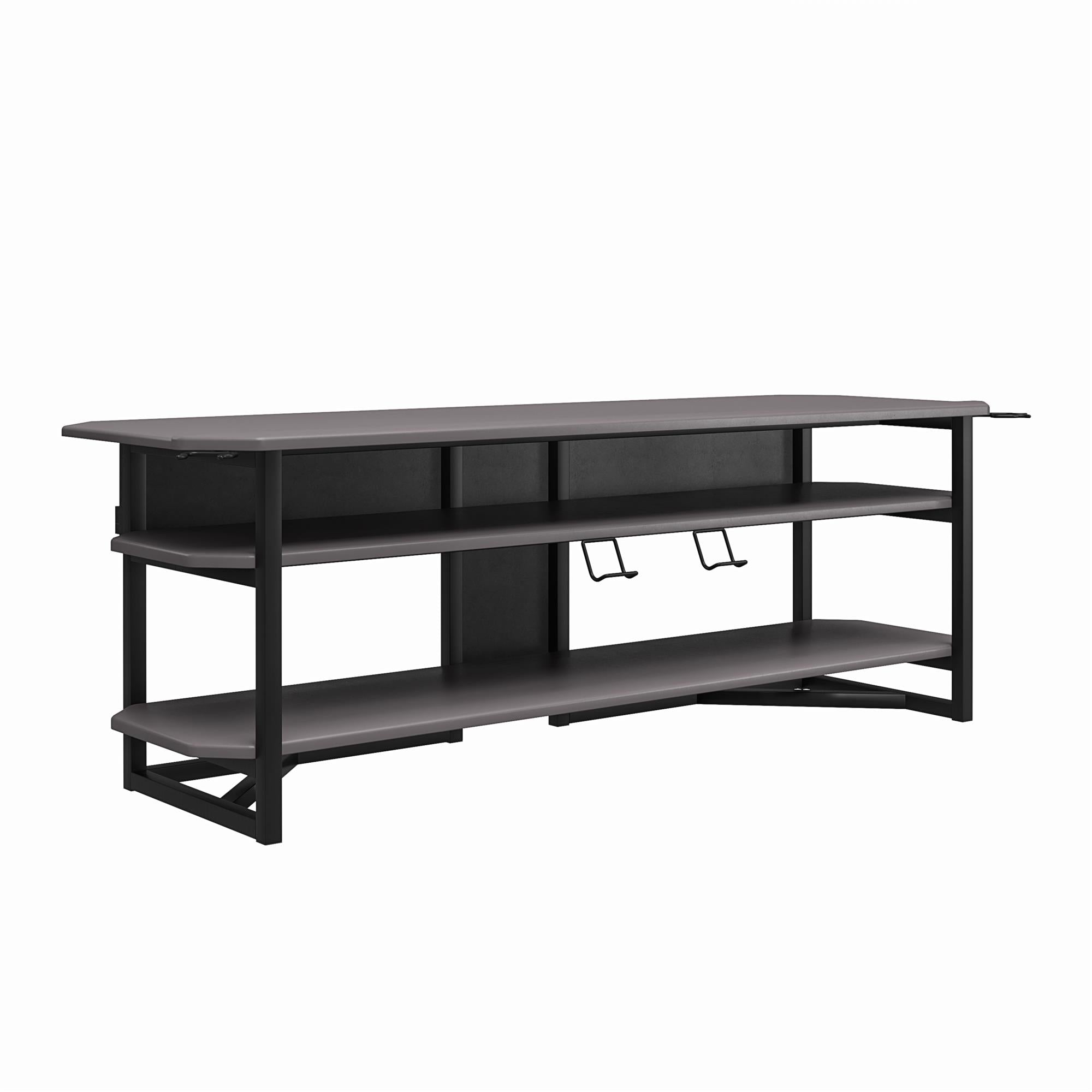 NTense Quest Gaming TV Stand for TVs up to 65" - Gray