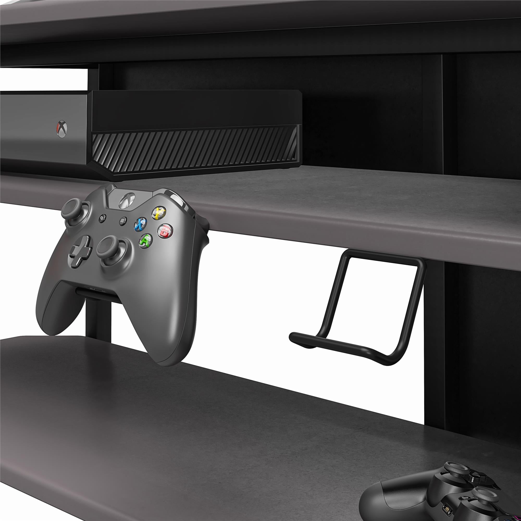 NTense Quest Gaming TV Stand for TVs up to 65" - Gray