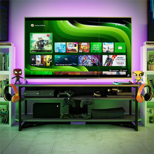 NTense Quest Gaming TV Stand for TVs up to 65" - Gray