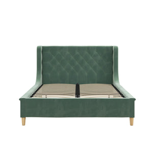 Max & Finn Ambrosia Upholstered Bed - Teal - Full