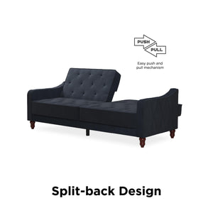 Novogratz Vintage Futon Sofa Bed - Blue