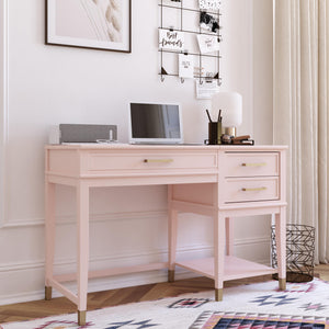 CosmoLiving Westerleigh Lift-Top Computer Desk - Pink