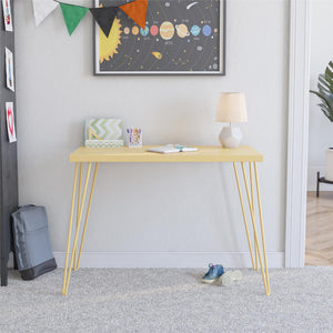 Ameriwood Home Owen Retro Computer Desk - Yellow