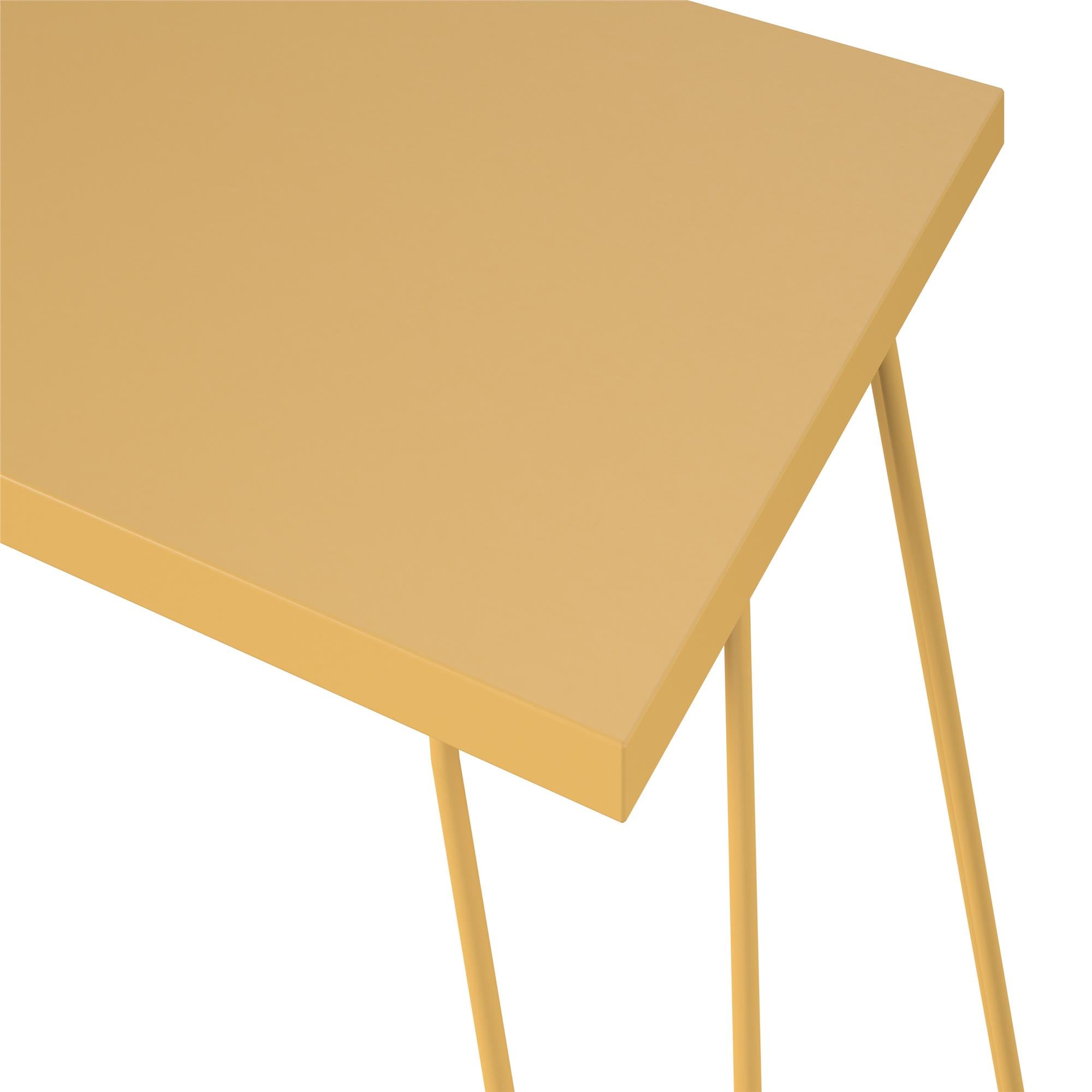 Ameriwood Home Owen Retro Computer Desk - Yellow