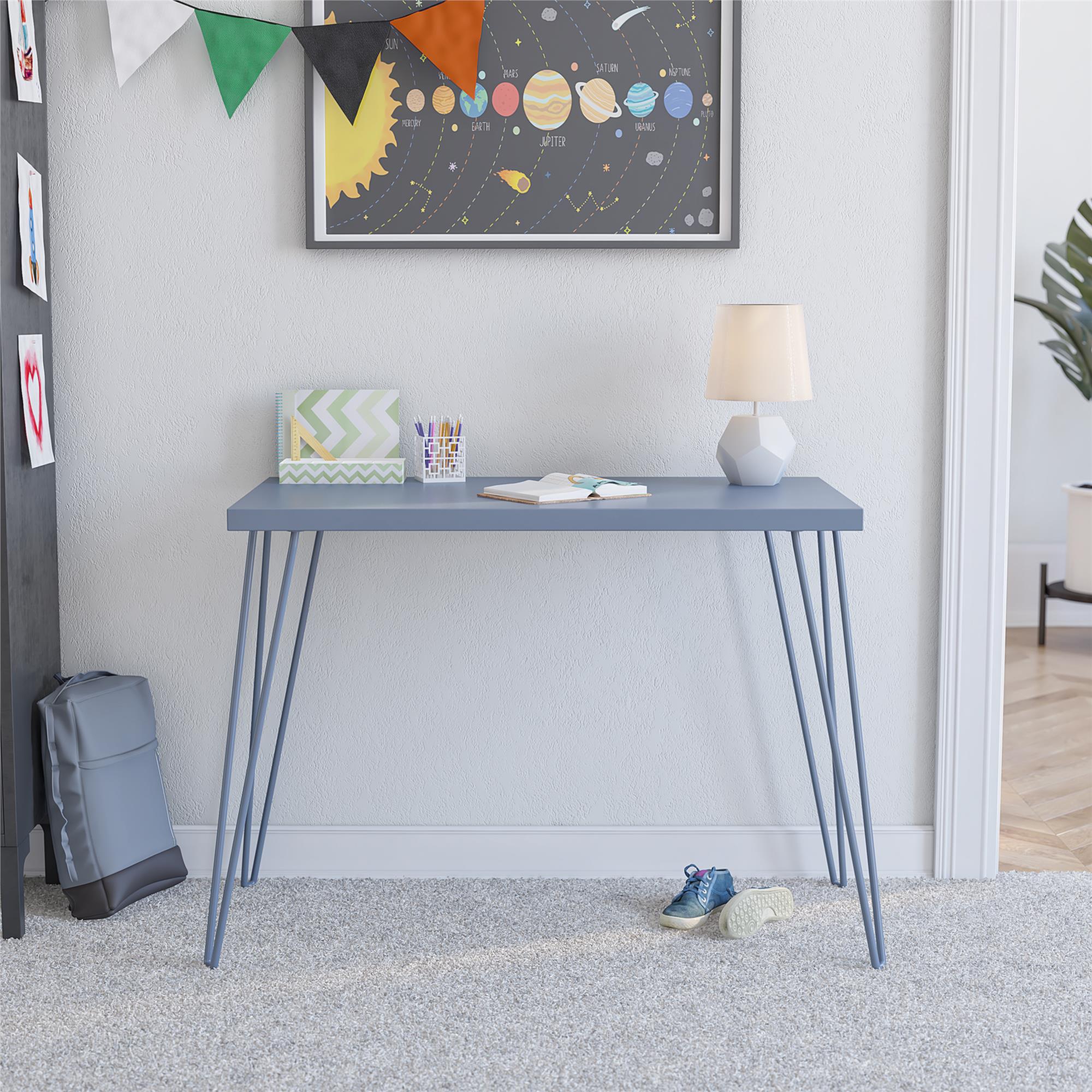 Ameriwood Home Owen Retro Computer Desk - Blue