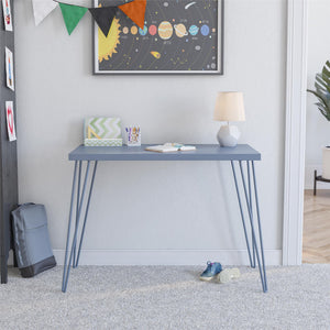 Ameriwood Home Owen Retro Computer Desk - Blue
