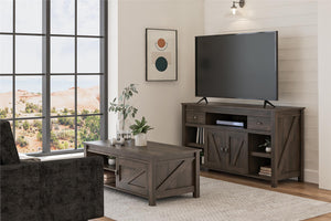 Ameriwood Home Farmington Coffee Table - Weathered Oak