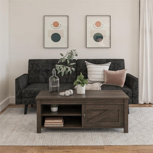 Ameriwood Home Farmington Coffee Table - Weathered Oak