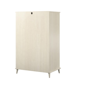 Ameriwood Home Farnsworth 5-Drawer Dresser - Ivory Oak - 5 Drawer
