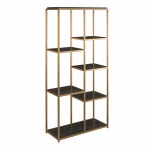Ameriwood Home Fayette 5-Shelf Bookcase - Espresso