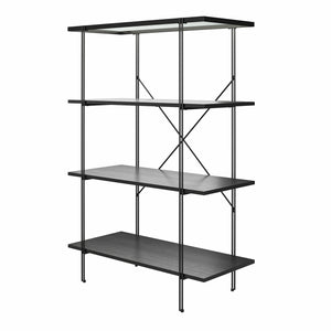 Ameriwood Home Vance 4-Shelf Bookcase - Black Oak