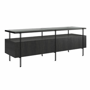 Ameriwood Home Vance TV Stand for TVs up to 60" - Black Oak