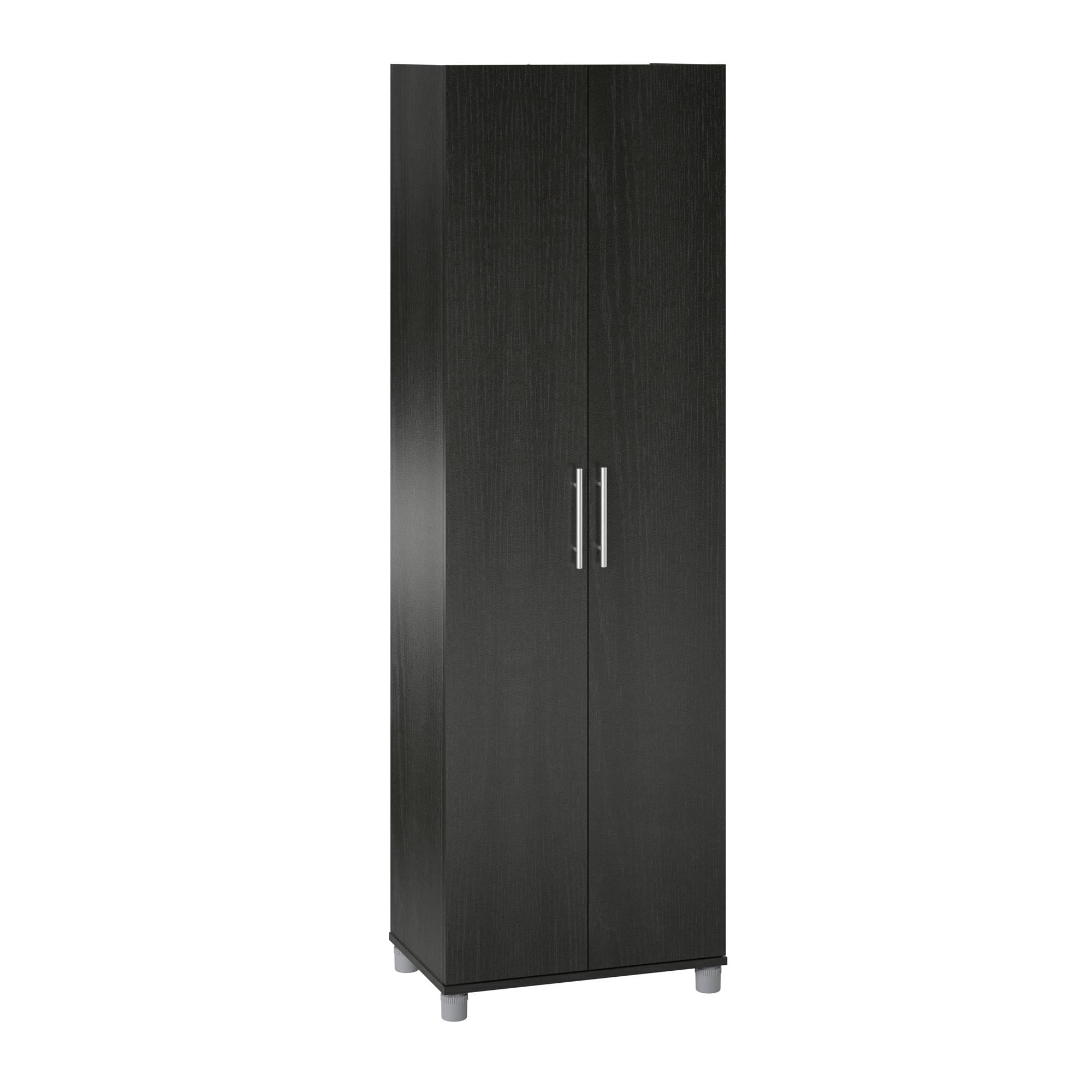 Systembuild Evolution Camberly 24" Utility Storage Cabinet - Black Oak