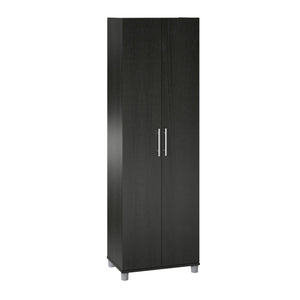 Systembuild Evolution Camberly 24" Utility Storage Cabinet - Black Oak