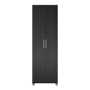 Systembuild Evolution Camberly 24" Utility Storage Cabinet - Black Oak