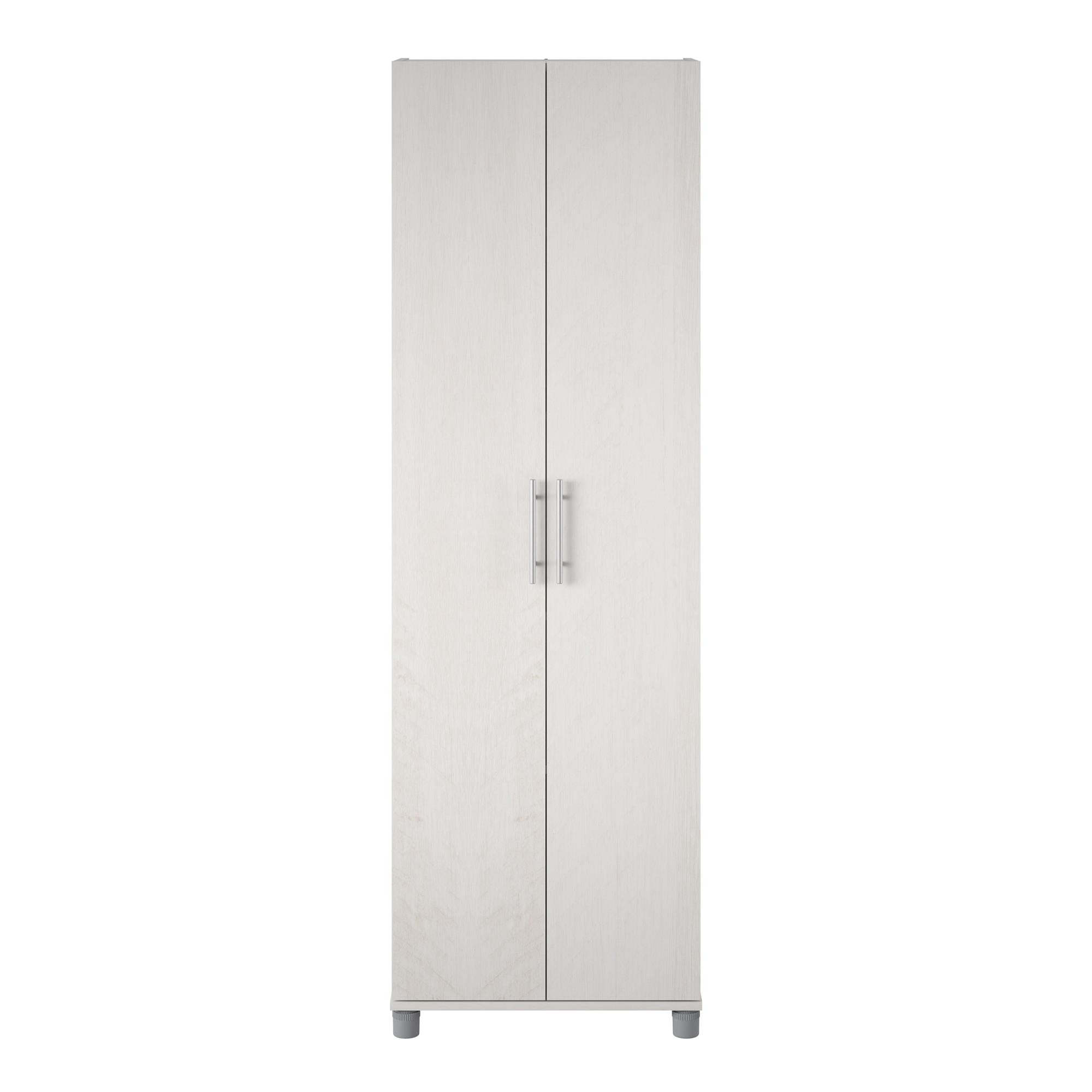 Systembuild Evolution Camberly 24" Utility Storage Cabinet - Ivory Oak