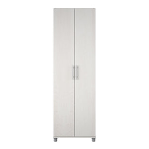 Systembuild Evolution Camberly 24" Utility Storage Cabinet - Ivory Oak