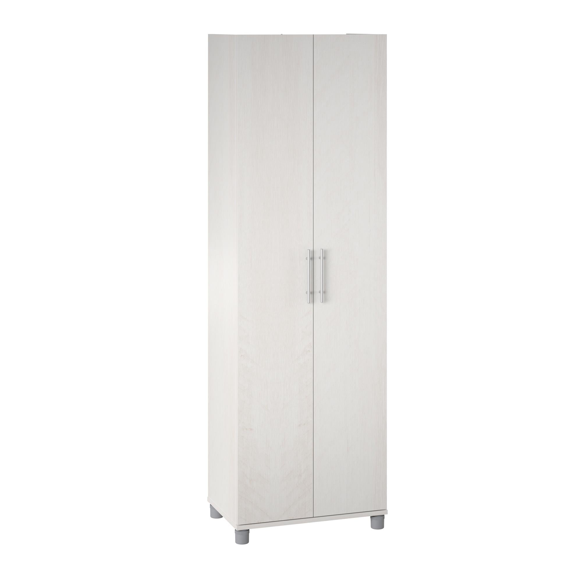 Systembuild Evolution Camberly 24" Utility Storage Cabinet - Ivory Oak