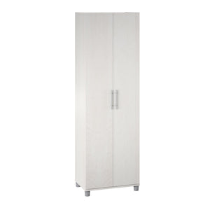 Systembuild Evolution Camberly 24" Utility Storage Cabinet - Ivory Oak
