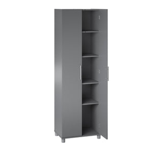 Systembuild Evolution Camberly 24" Utility Storage Cabinet - Graphite Grey