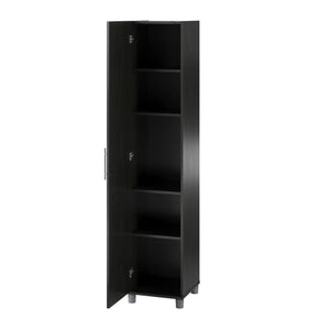 Systembuild Evolution Camberly 16" Utility Storage Cabinet - Black Oak