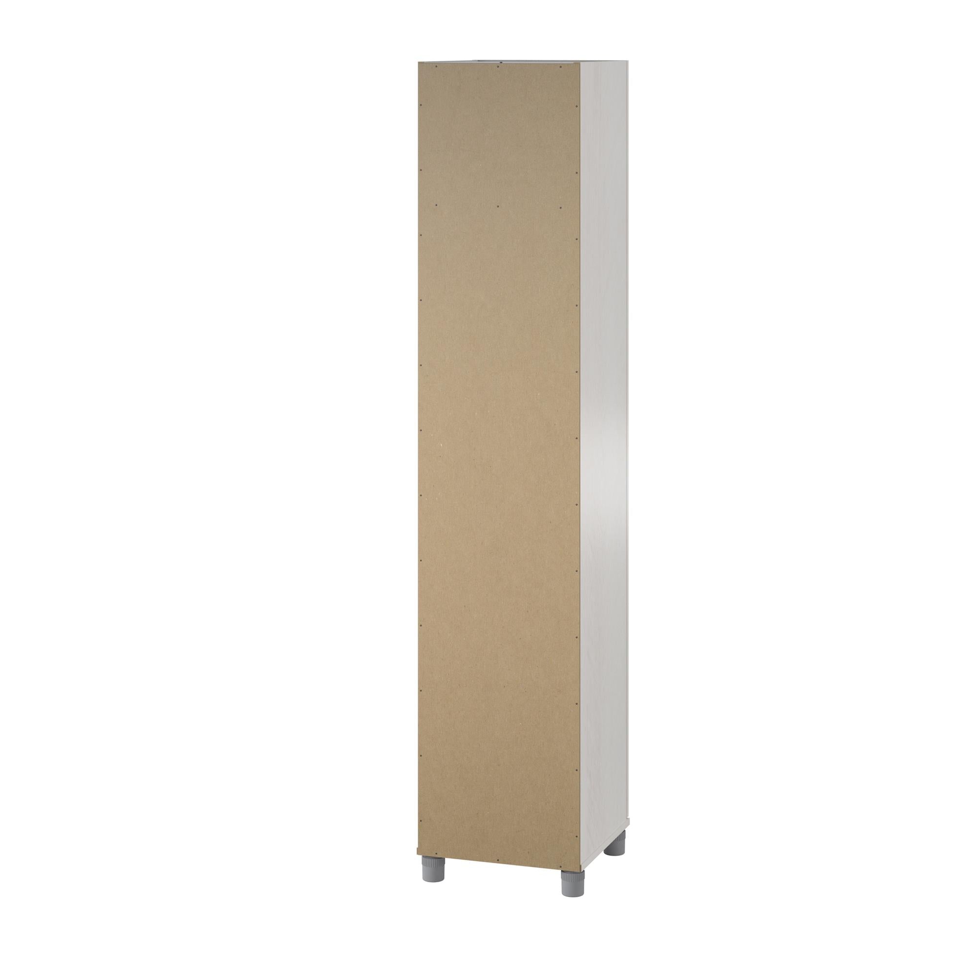 Systembuild Evolution Camberly 16" Utility Storage Cabinet - Ivory Oak