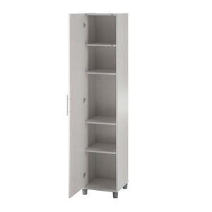 Systembuild Evolution Camberly 16" Utility Storage Cabinet - Ivory Oak