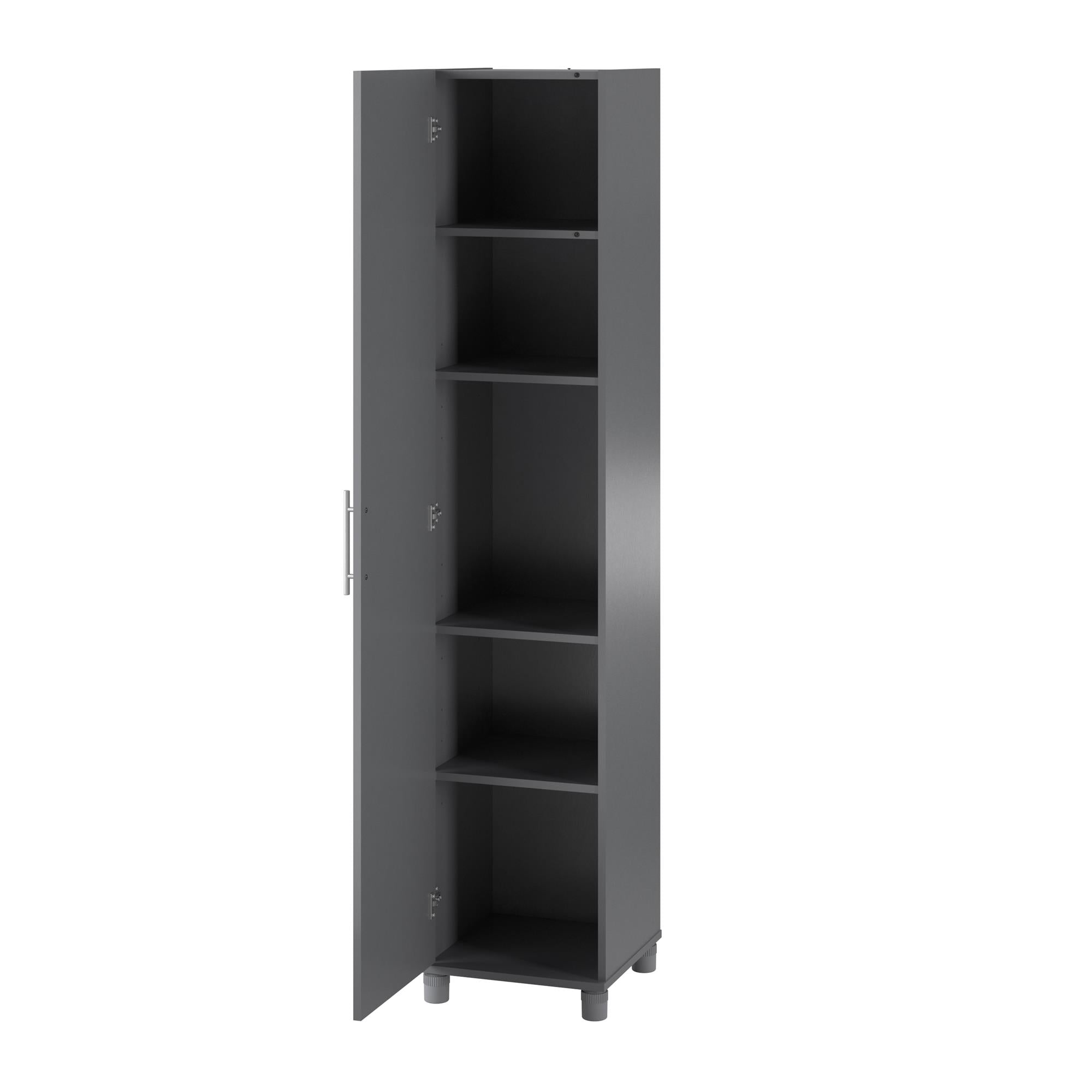 Systembuild Evolution Camberly 16" Utility Storage Cabinet - Graphite Grey