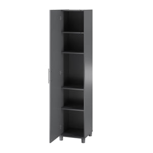 Systembuild Evolution Camberly 16" Utility Storage Cabinet - Graphite Grey