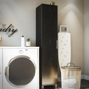 Systembuild Evolution Camberly 16" Utility Storage Cabinet - Black Oak
