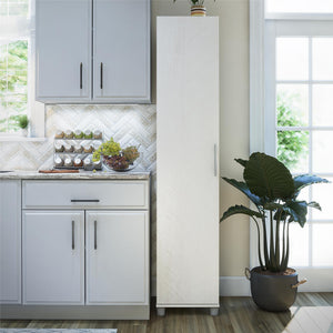 Systembuild Evolution Camberly 16" Utility Storage Cabinet - Ivory Oak