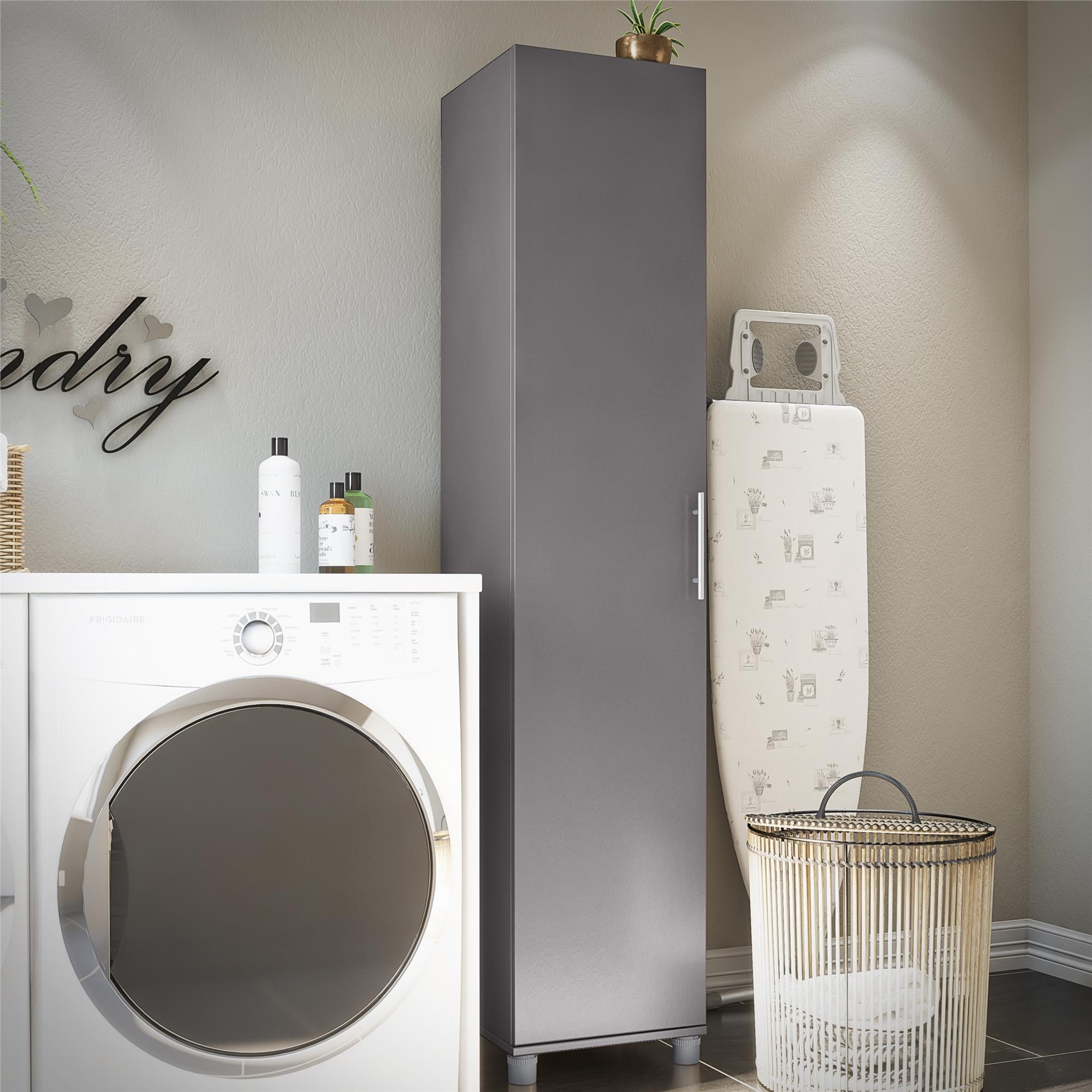 Systembuild Evolution Camberly 16" Utility Storage Cabinet - Graphite Grey
