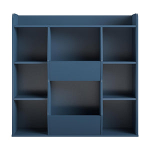 Ameriwood Home Tyler Kids Large Toy Storage Bookcase - Navy