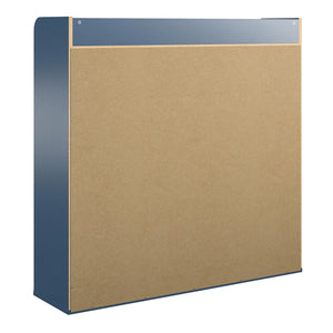 Ameriwood Home Tyler Kids Large Toy Storage Bookcase - Navy