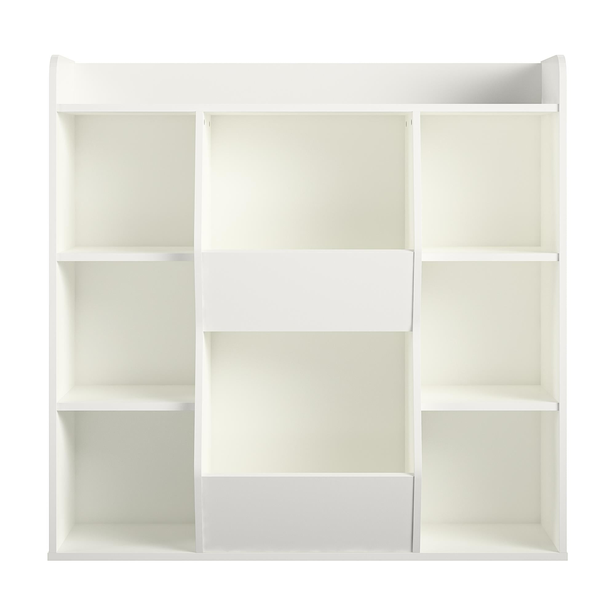 Ameriwood Home Tyler Kids Large Toy Storage Bookcase - White