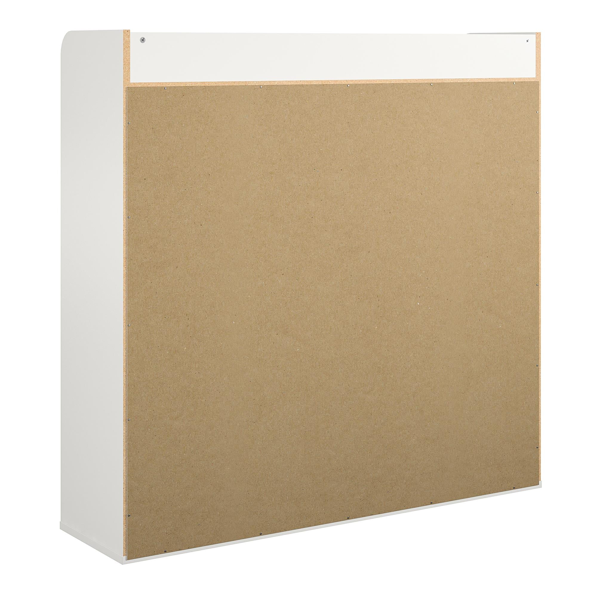 Ameriwood Home Tyler Kids Large Toy Storage Bookcase - White