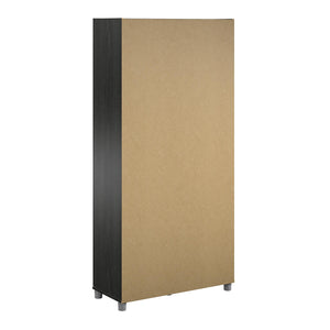 Systembuild Evolution Camberly 36" Utility Storage Cabinet - Black Oak