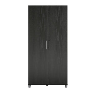 Systembuild Evolution Camberly 36" Utility Storage Cabinet - Black Oak