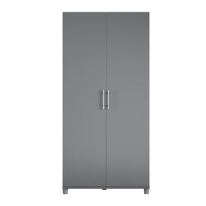 Systembuild Evolution Camberly 36" Utility Storage Cabinet - Graphite Grey