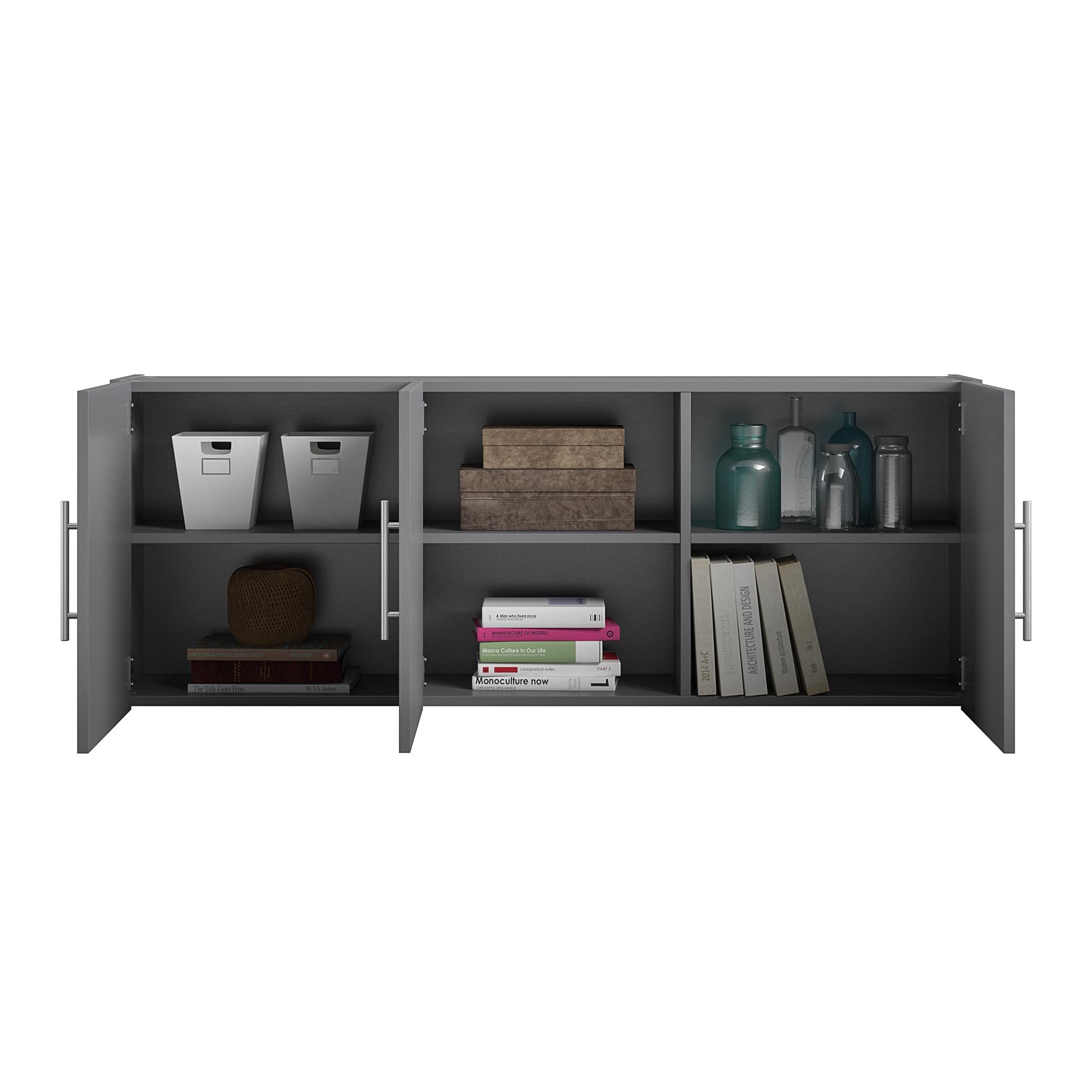 Systembuild Evolution Camberly 54" Wall Cabinet - Graphite Grey